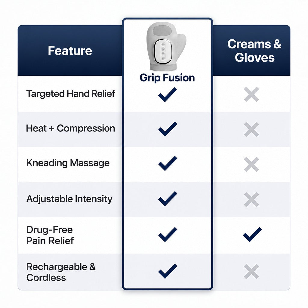 Daywick Grip Fusion Hand Massager comparison