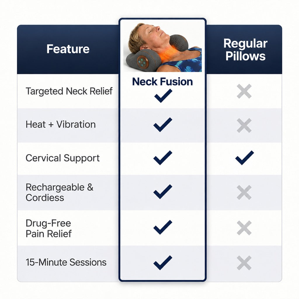 Daywick Neck Fusion Heated Pillow comparison