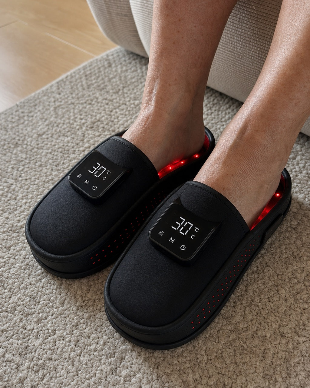 RedStep red light, warming heat and rechargeable controls