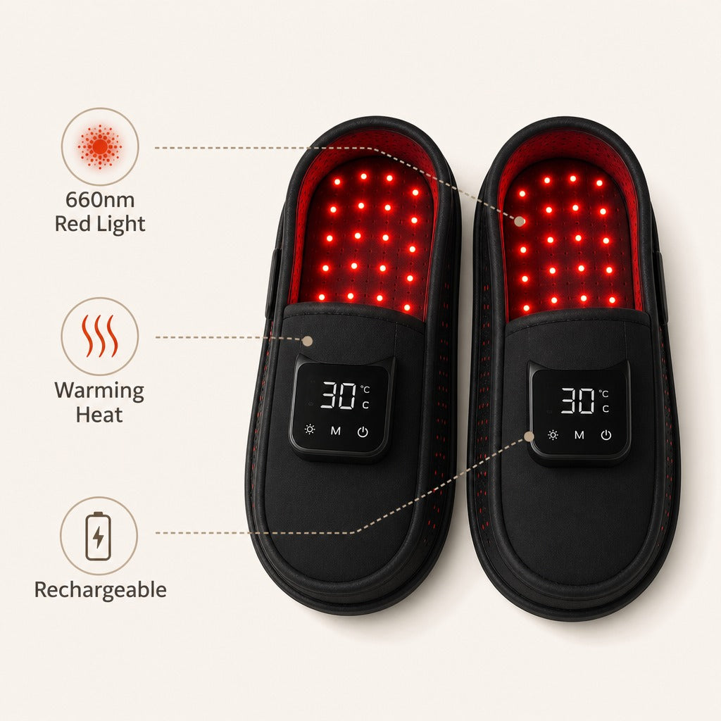 RedStep red light, warming heat and rechargeable controls