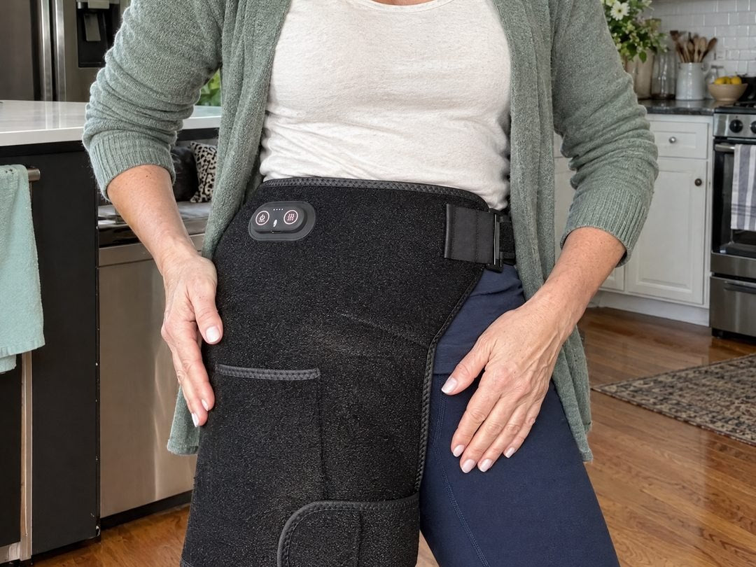 How the belt sits on the hip