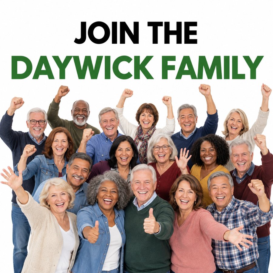 Join the Daywick family: a crowd of happy customers