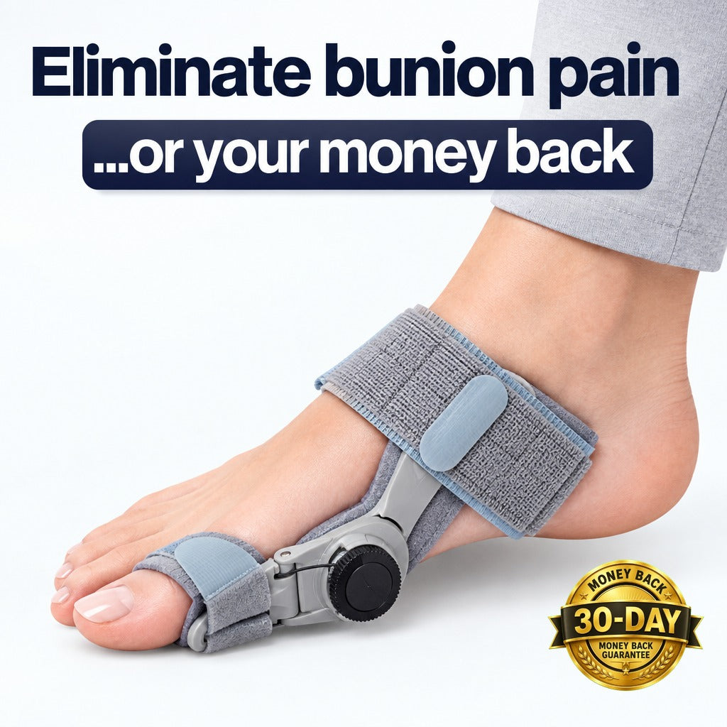 Daywick AlignStep Bunion Corrector money-back guarantee