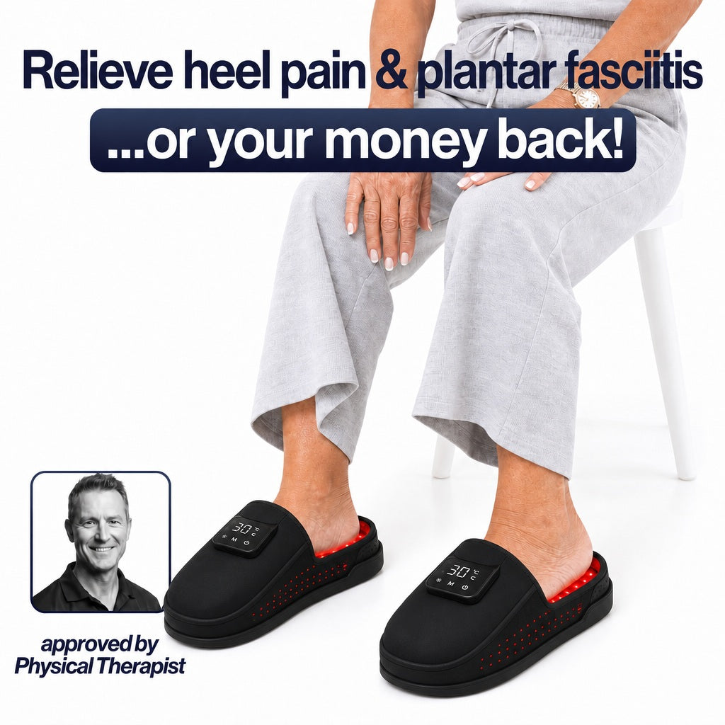 RedStep therapy slippers for heel pain and plantar fasciitis