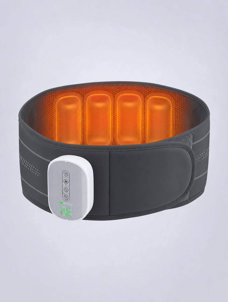 Air Fusion heat and four-chamber air massage mechanism
