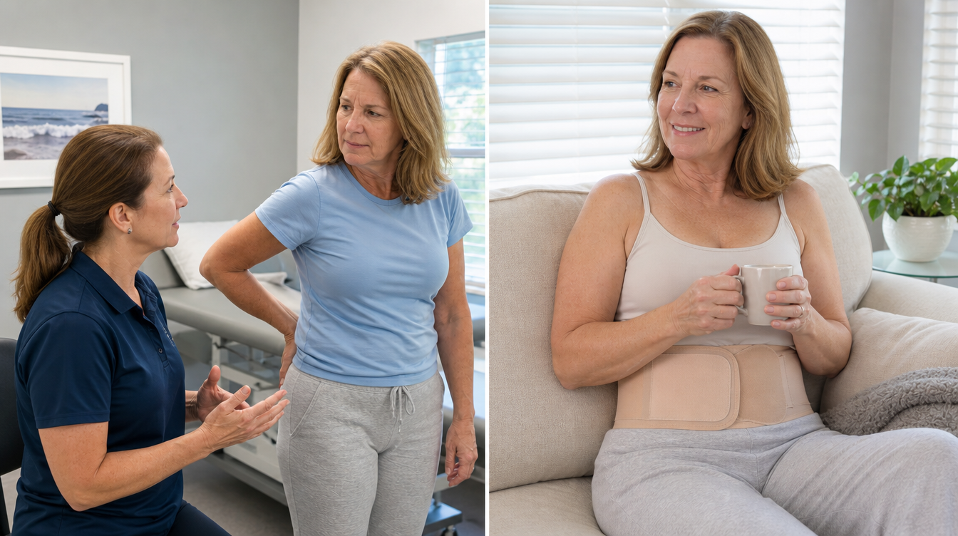 Physical therapy cost versus at-home BareSupport visual