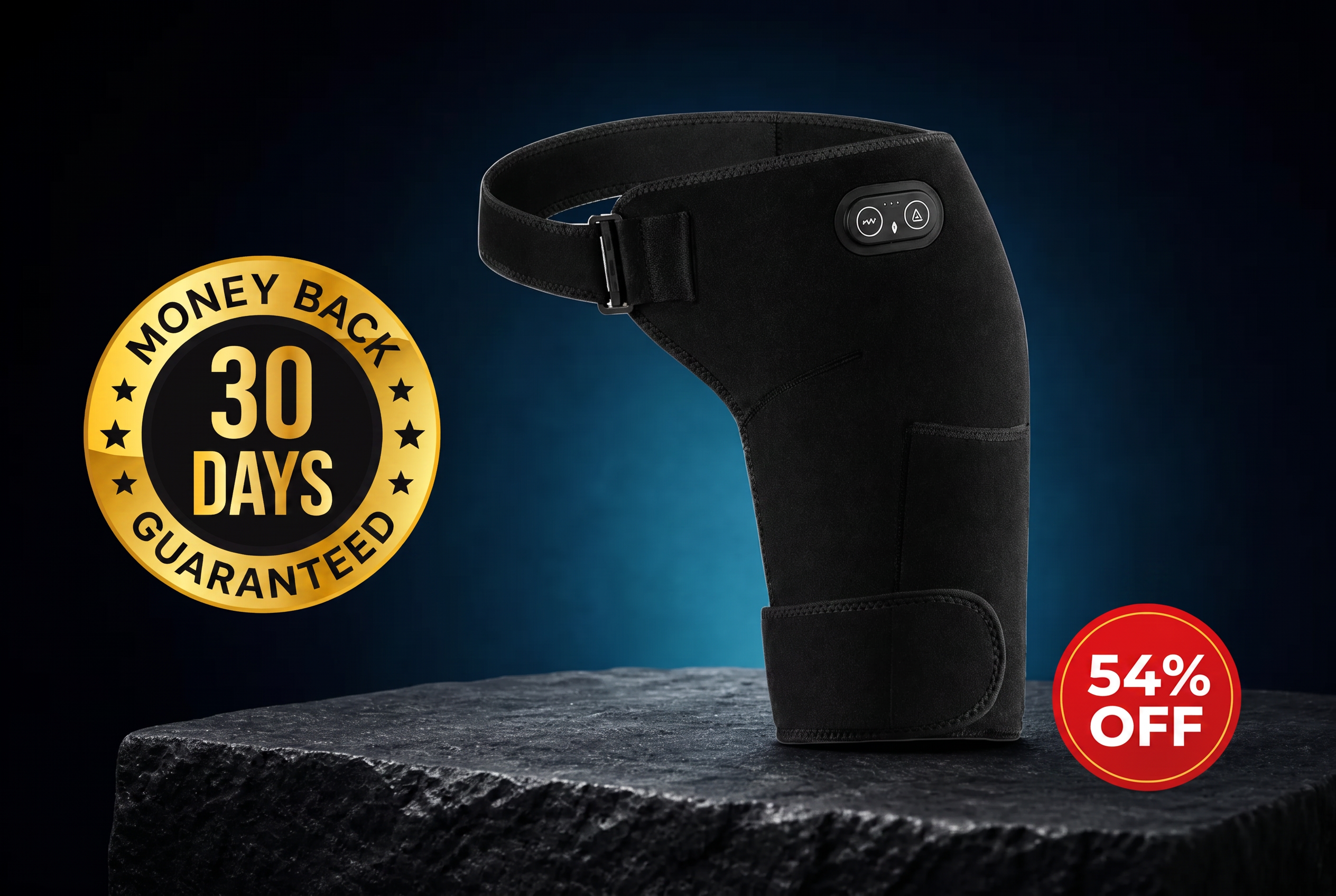 Close-up of the 4-in-1 Hip Therapy Belt during limited offer