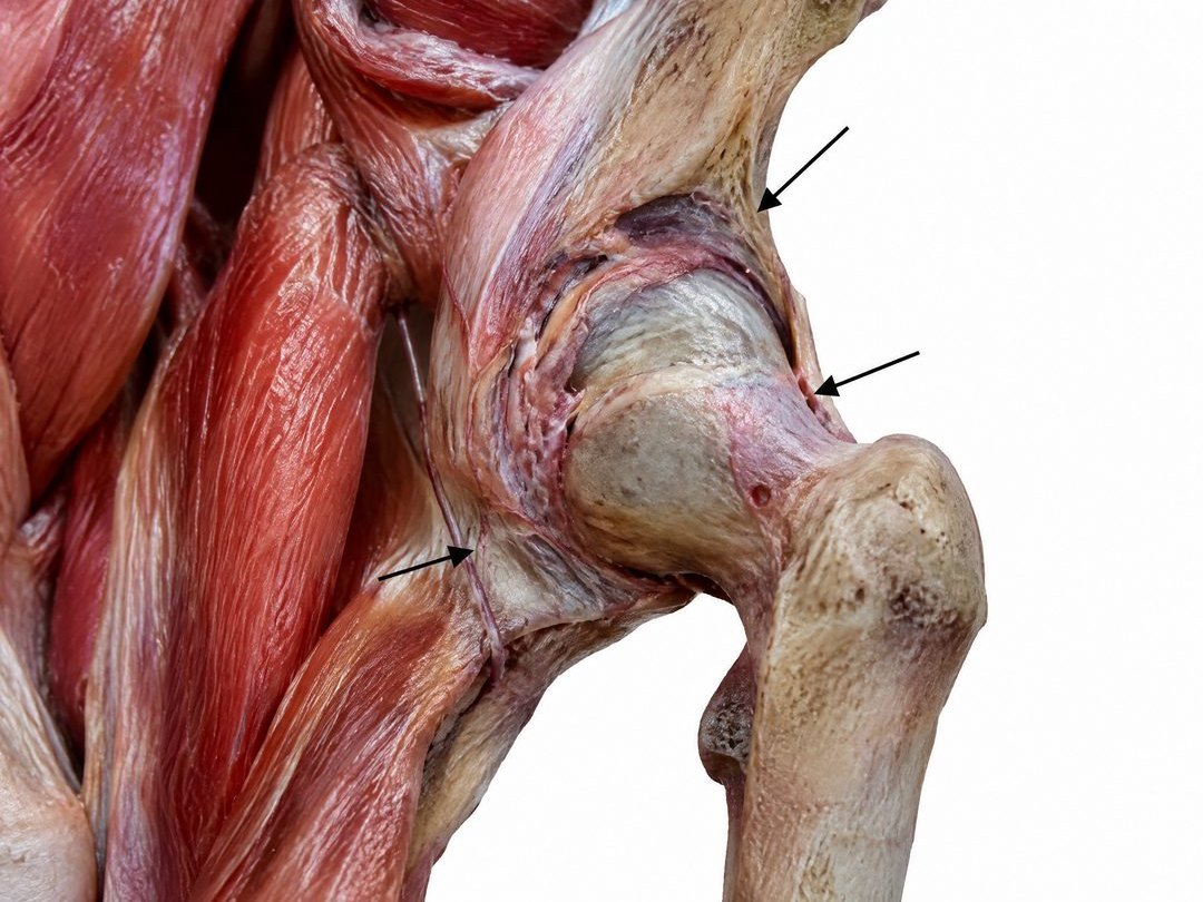 The deep hip muscles that hold you upright while you stand